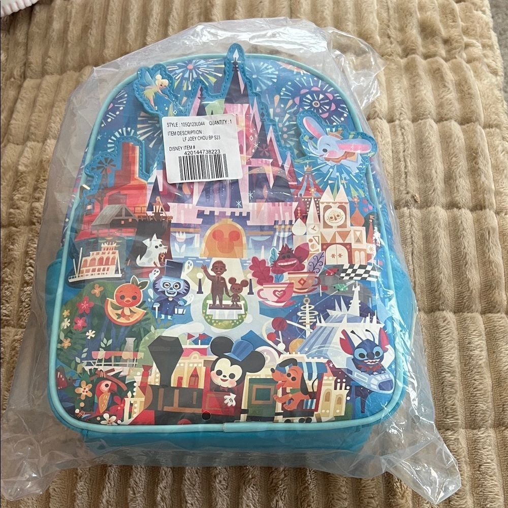 Loungefly Disney Parks Joey Chou Collection Mini Backpack